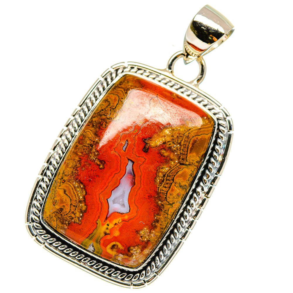 Mahogany Obsidian Pendants handcrafted by Ana Silver Co - PD17938