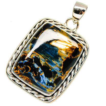 Pietersite Pendants handcrafted by Ana Silver Co - PD17941
