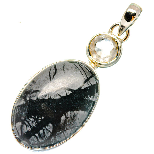 Picasso Jasper Pendants handcrafted by Ana Silver Co - PD17945
