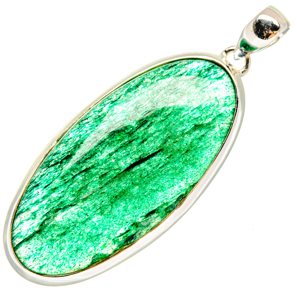 Green Aventurine Pendants handcrafted by Ana Silver Co - PD17953