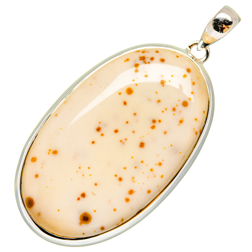 Palm Wood Jasper Pendants handcrafted by Ana Silver Co - PD17958