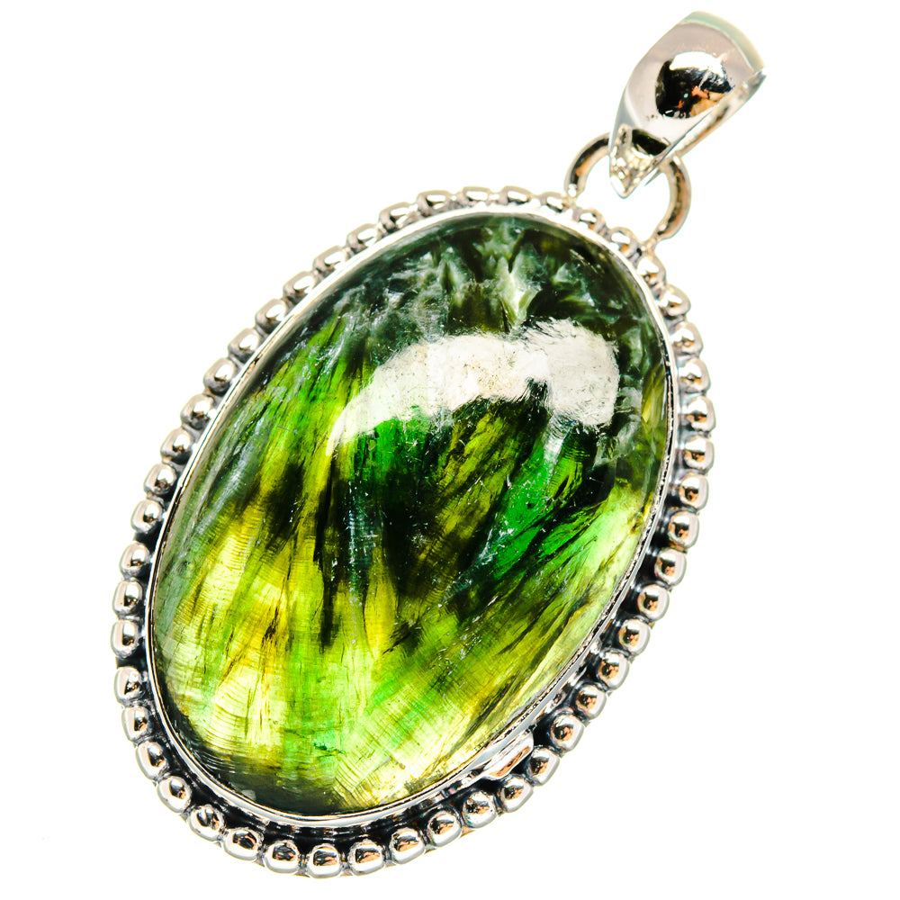 Seraphinite Pendants handcrafted by Ana Silver Co - PD17965