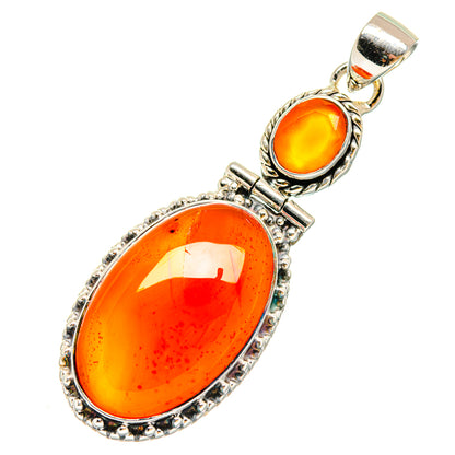 Carnelian Pendants handcrafted by Ana Silver Co - PD17972