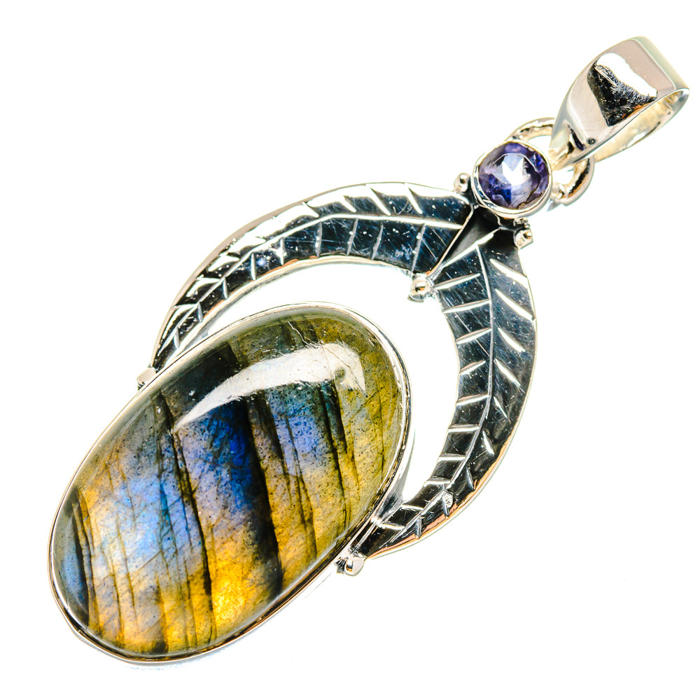 Labradorite Pendants handcrafted by Ana Silver Co - PD17976
