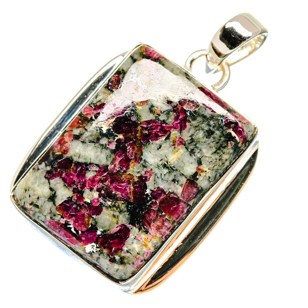 Russian Eudialyte Pendants handcrafted by Ana Silver Co - PD17981