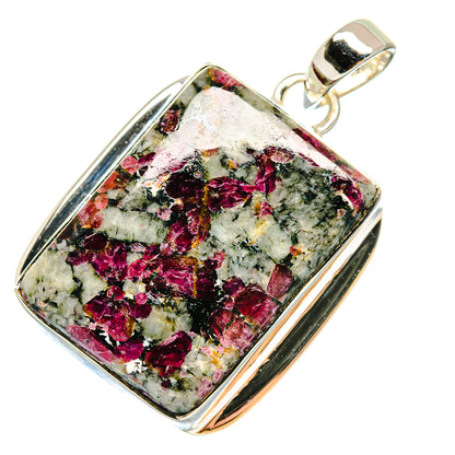 Russian Eudialyte Pendants handcrafted by Ana Silver Co - PD17981