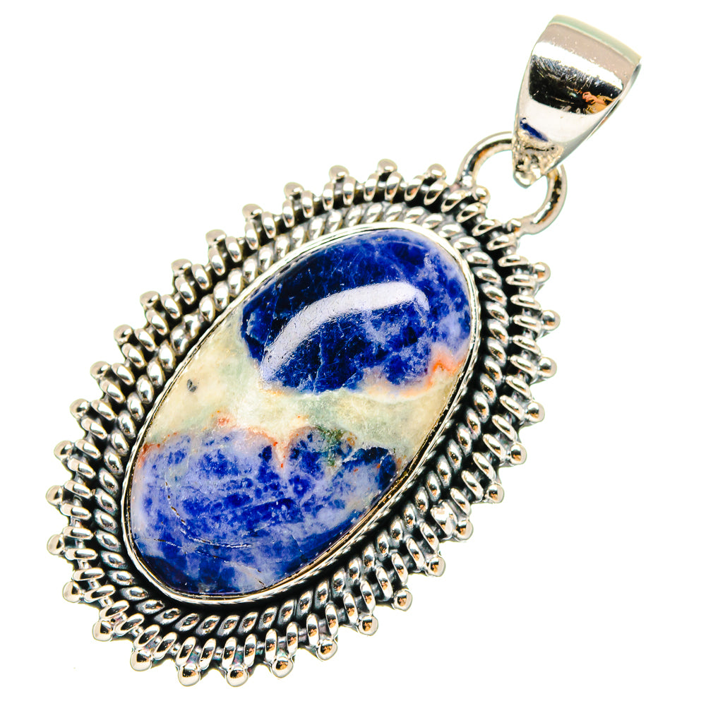 Sodalite Pendants handcrafted by Ana Silver Co - PD17991