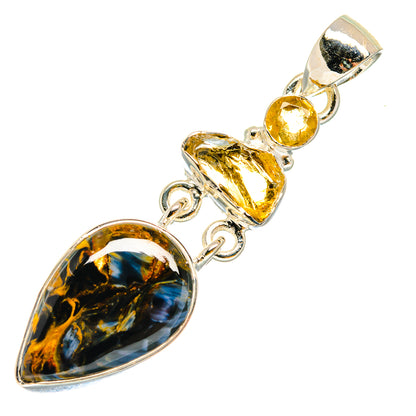 Pietersite Pendants handcrafted by Ana Silver Co - PD17996