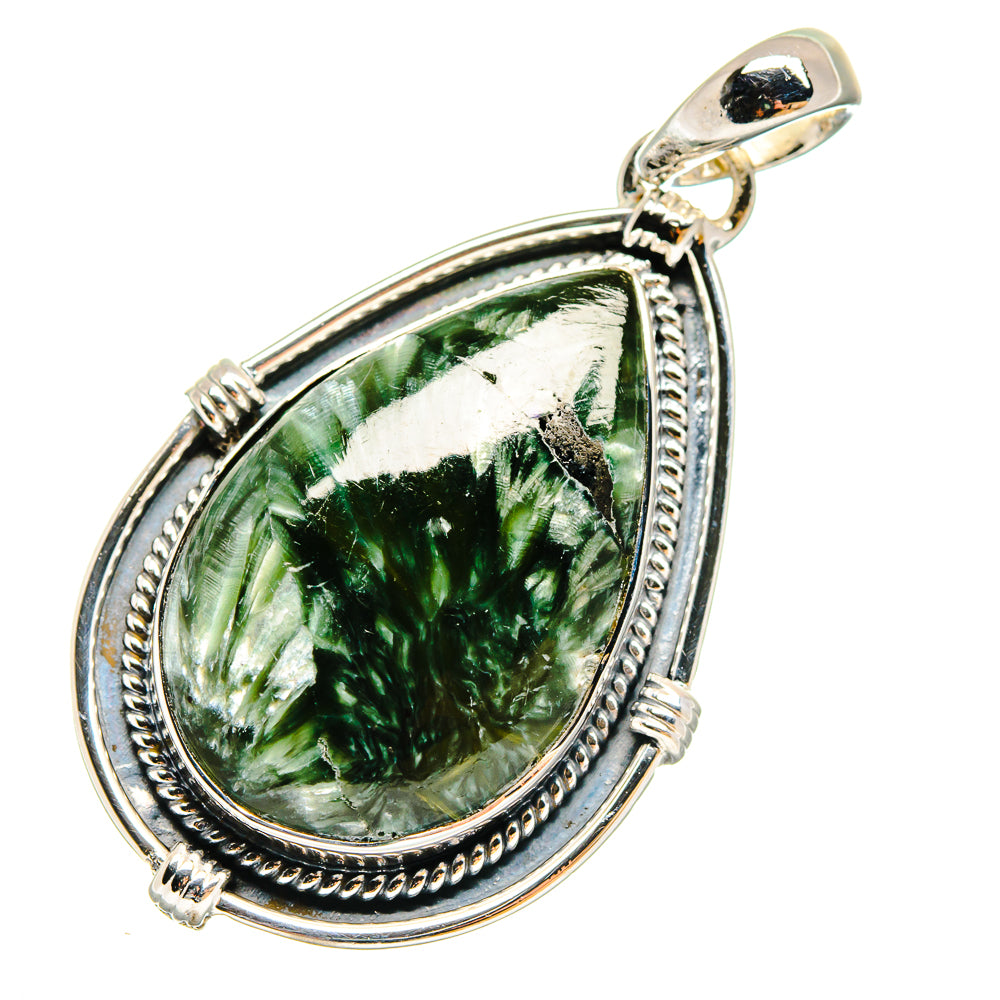 Seraphinite Pendants handcrafted by Ana Silver Co - PD17998