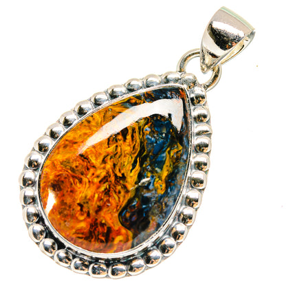 Golden Pietersite Pendants handcrafted by Ana Silver Co - PD17999