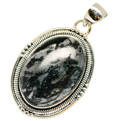 Pinolith Jasper Pendants handcrafted by Ana Silver Co - PD18001