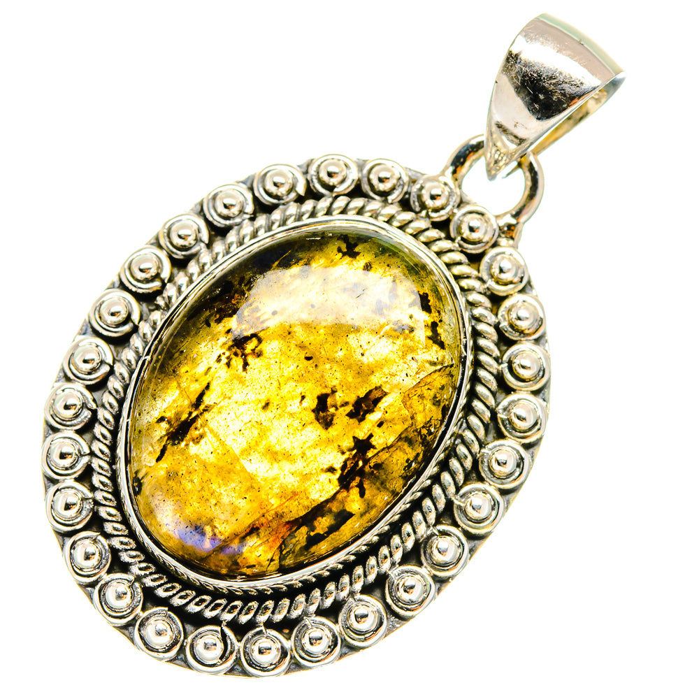 Labradorite Pendants handcrafted by Ana Silver Co - PD18025 - Photo 2