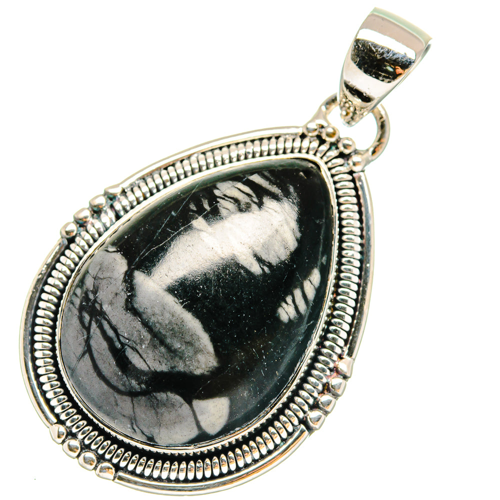 Picasso Jasper Pendants handcrafted by Ana Silver Co - PD18027