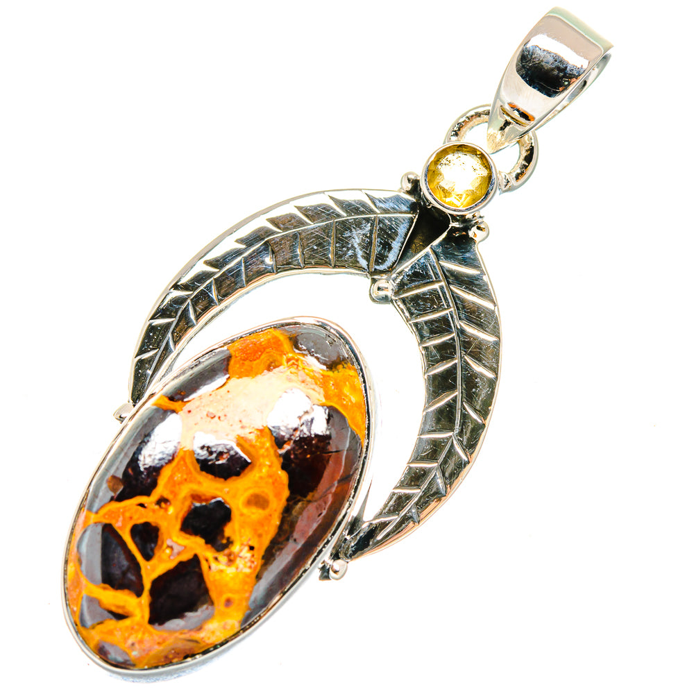 Bauxite Pendants handcrafted by Ana Silver Co - PD18032