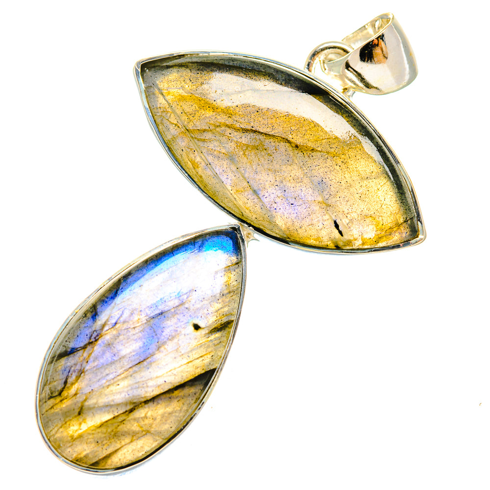 Labradorite Pendants handcrafted by Ana Silver Co - PD18034