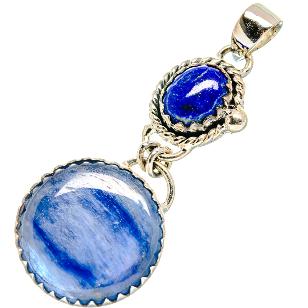 Kyanite Pendants handcrafted by Ana Silver Co - PD18038