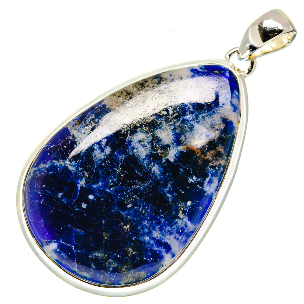 Sodalite Pendants handcrafted by Ana Silver Co - PD18041