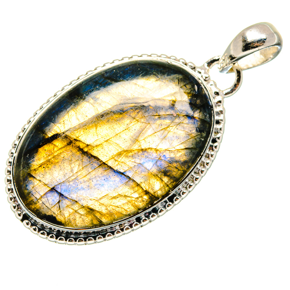 Labradorite Pendants handcrafted by Ana Silver Co - PD18060
