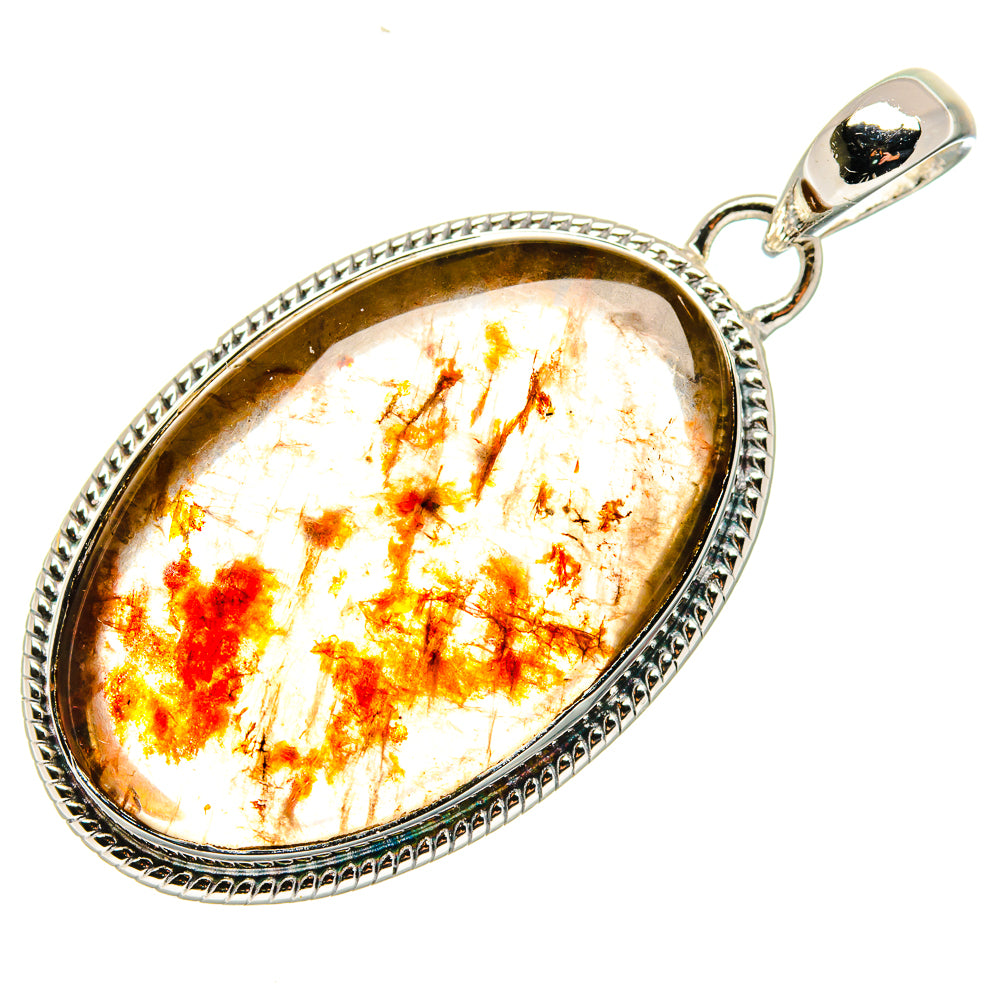 Sunstone Pendants handcrafted by Ana Silver Co - PD18072