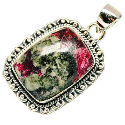 Russian Eudialyte Pendants handcrafted by Ana Silver Co - PD18075