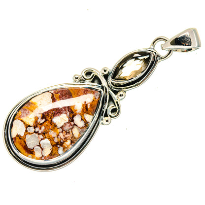 Wild Horse Jasper Pendants handcrafted by Ana Silver Co - PD18079