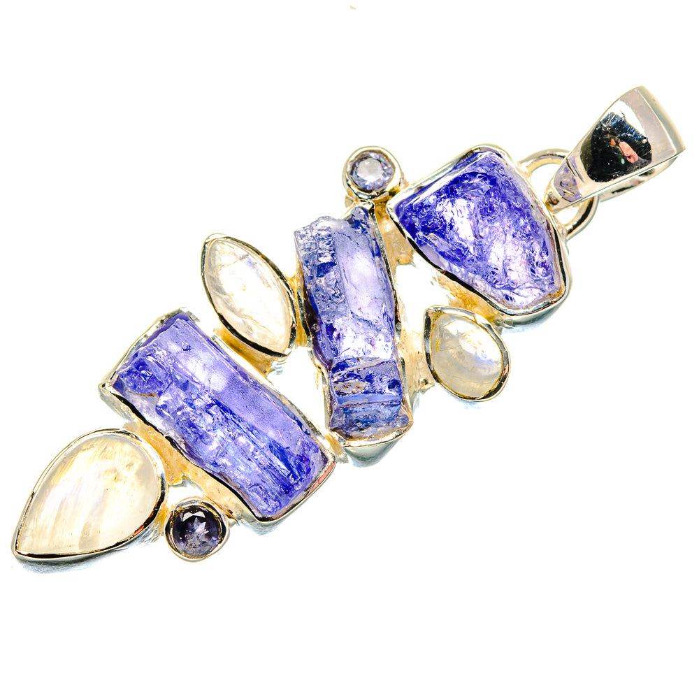 Tanzanite Pendants handcrafted by Ana Silver Co - PD18100