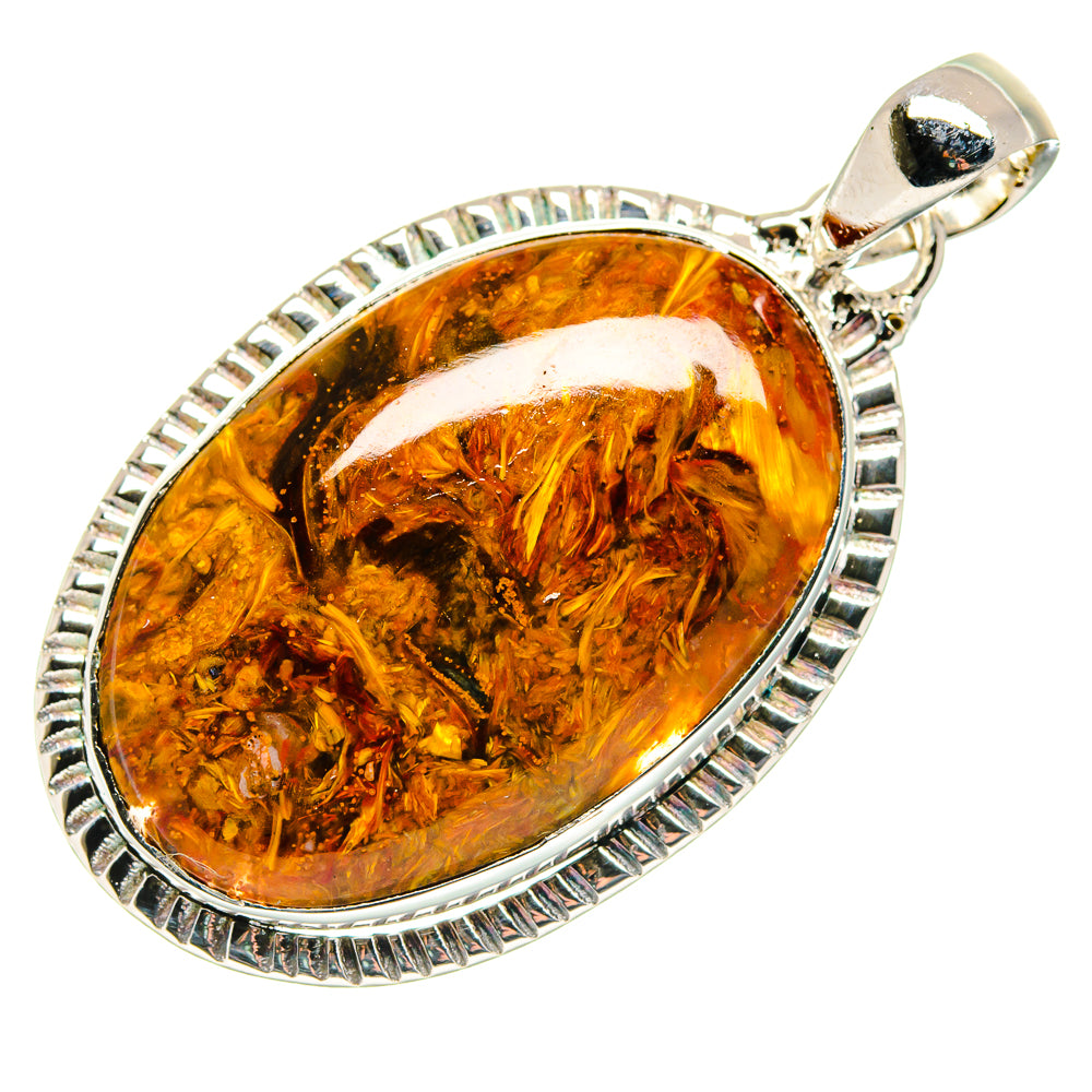 Golden Pietersite Pendants handcrafted by Ana Silver Co - PD18103