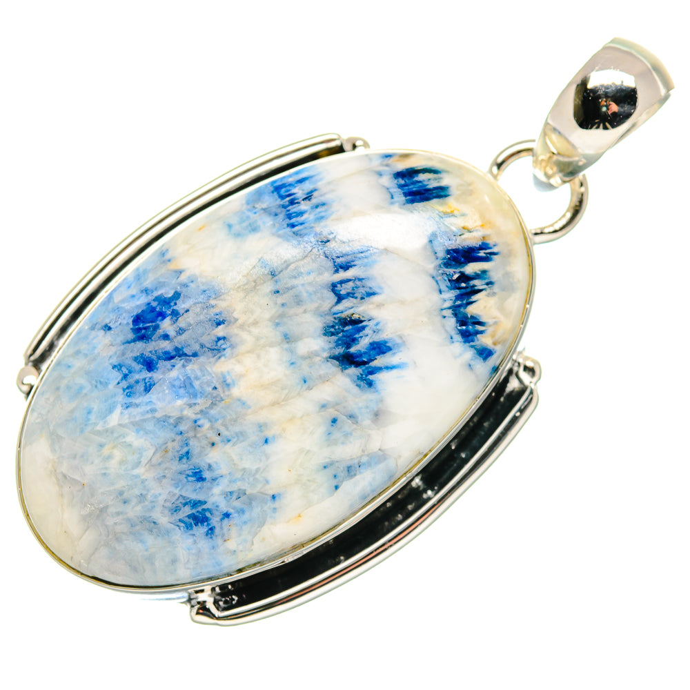Blue Scheelite Pendants handcrafted by Ana Silver Co - PD18110
