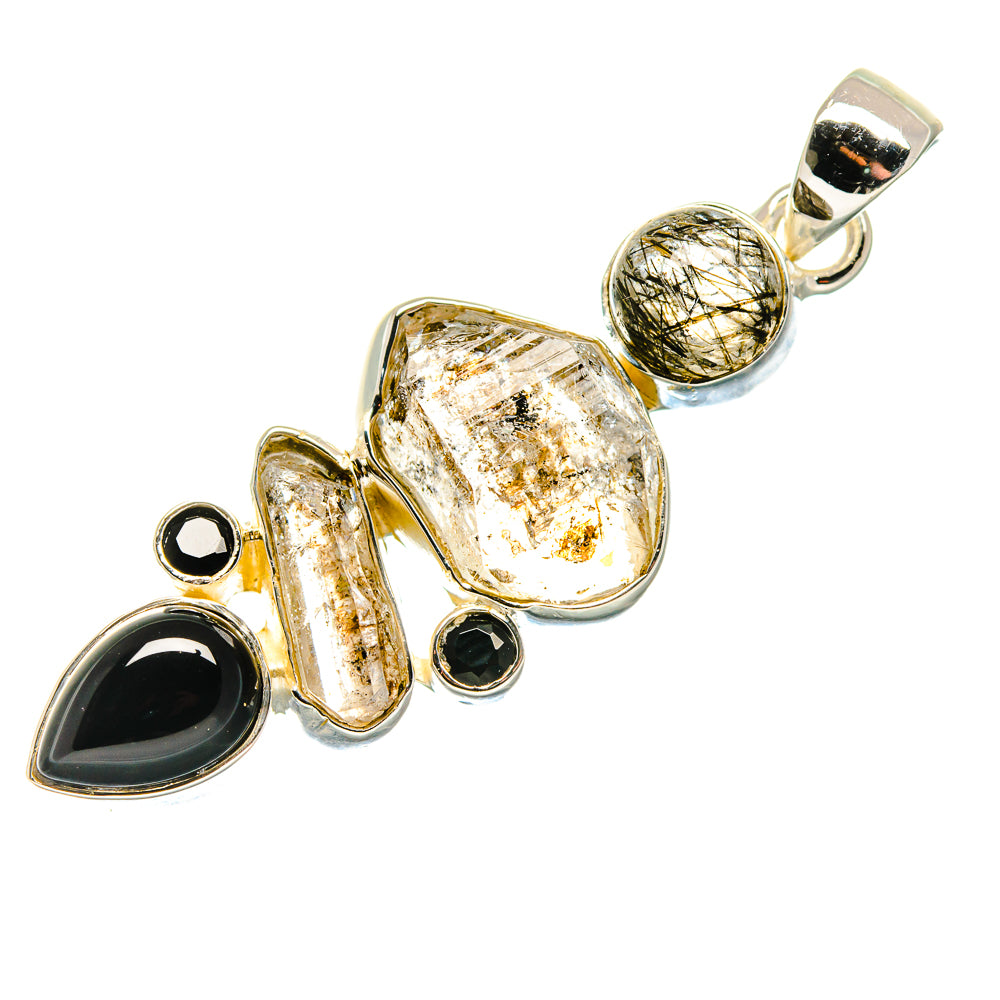 Herkimer Diamond Pendants handcrafted by Ana Silver Co - PD18113