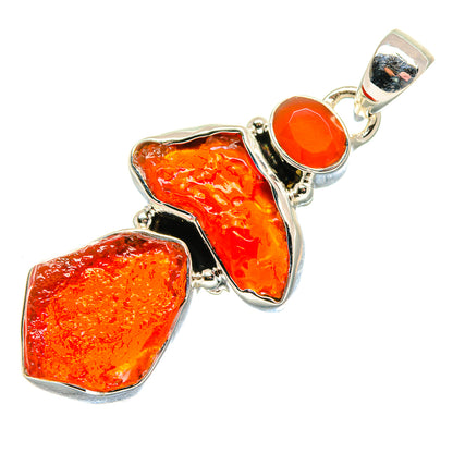Carnelian Pendants handcrafted by Ana Silver Co - PD18116