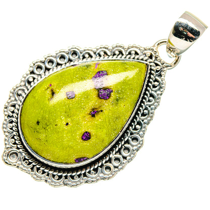 Atlantisite Pendants handcrafted by Ana Silver Co - PD18123 - Photo 2