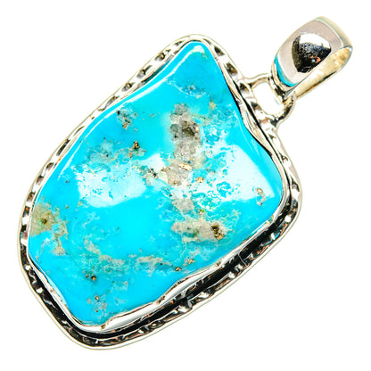 Arizona Turquoise Pendants handcrafted by Ana Silver Co - PD18127