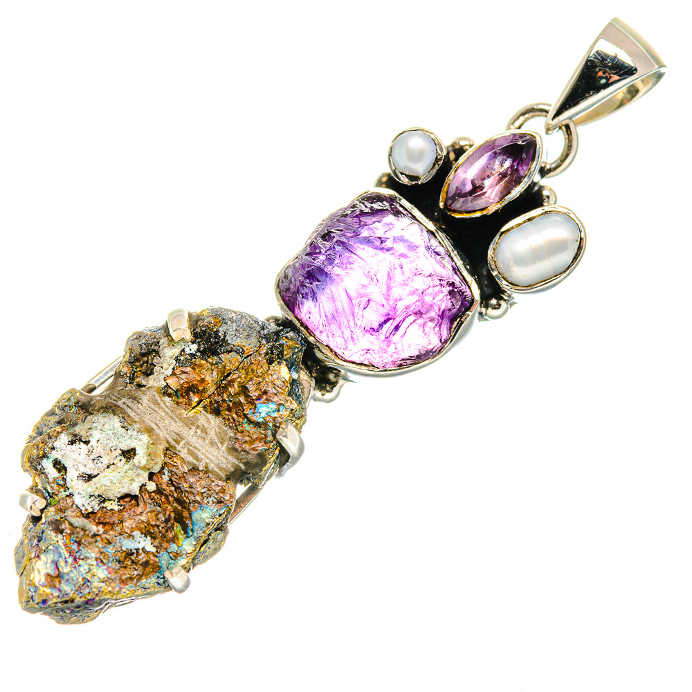 Labradorite Pendants handcrafted by Ana Silver Co - PD18131