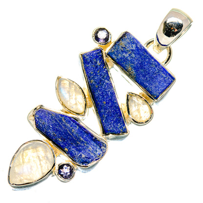Lapis Lazuli Pendants handcrafted by Ana Silver Co - PD18132