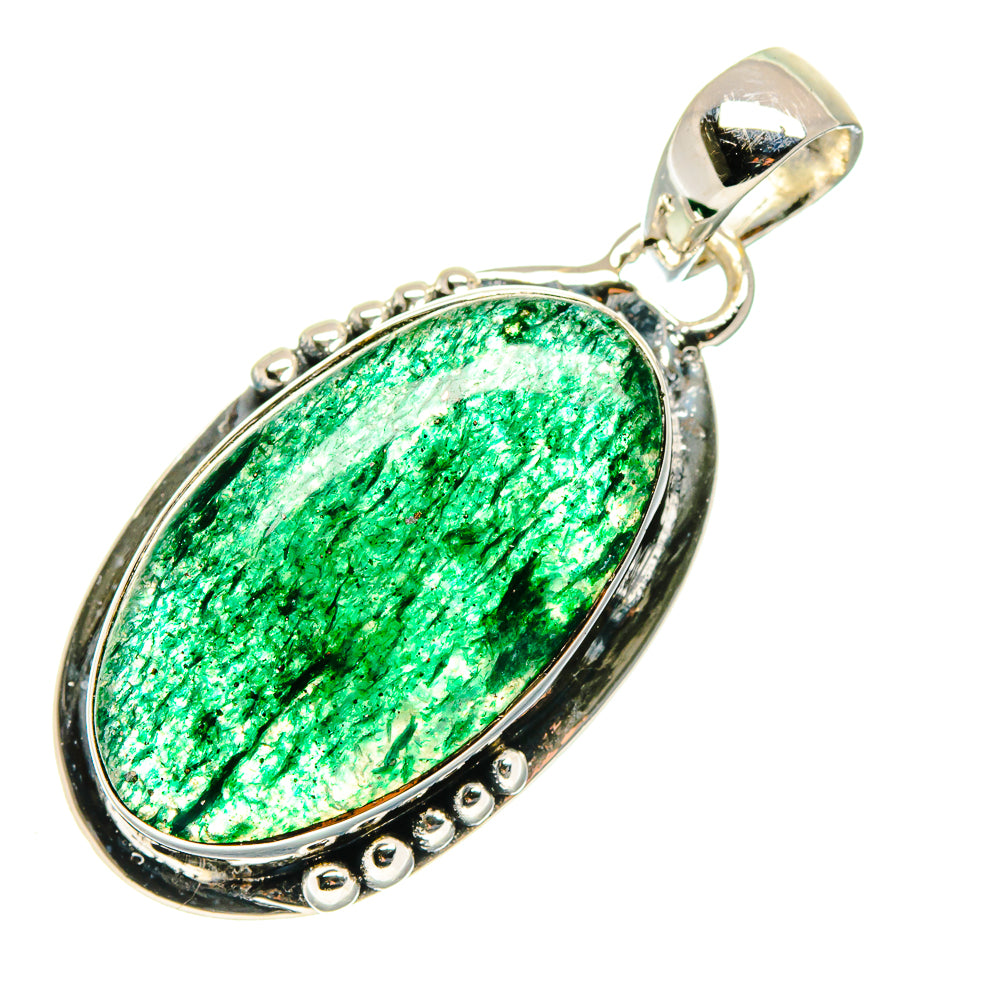 Green Aventurine Pendants handcrafted by Ana Silver Co - PD18134