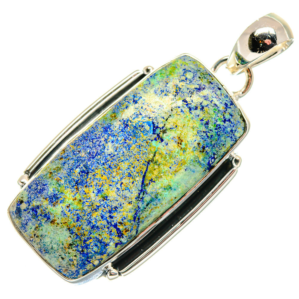 Azurite Pendants handcrafted by Ana Silver Co - PD18139
