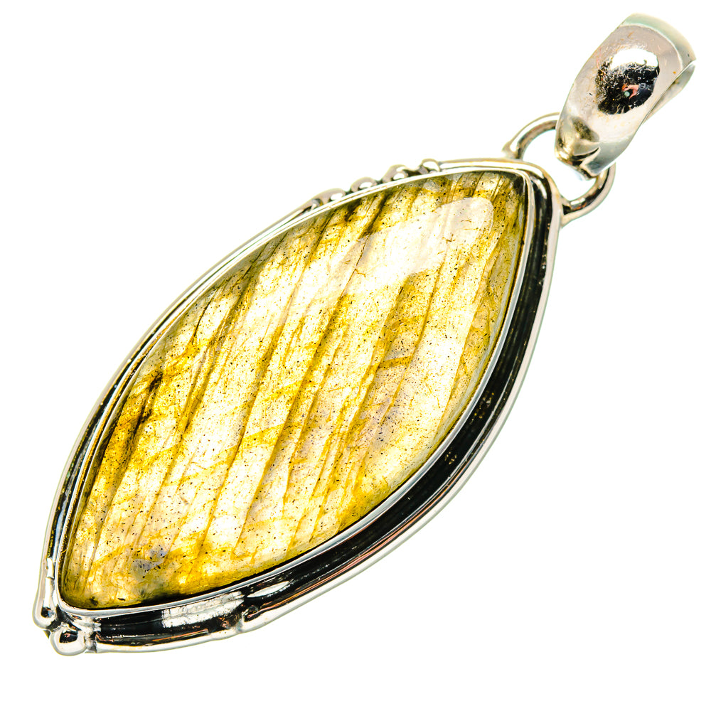 Labradorite Pendants handcrafted by Ana Silver Co - PD18141