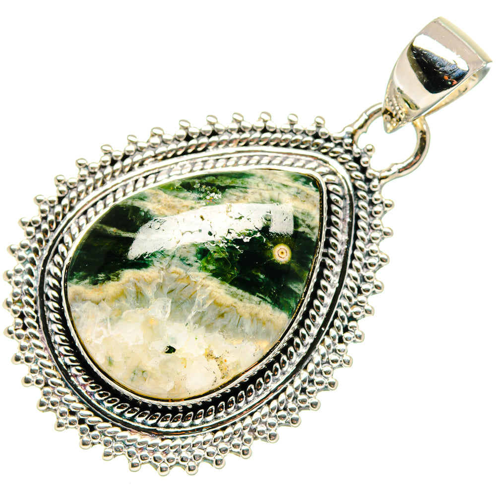 Ocean Jasper Pendants handcrafted by Ana Silver Co - PD18150 - Photo 2