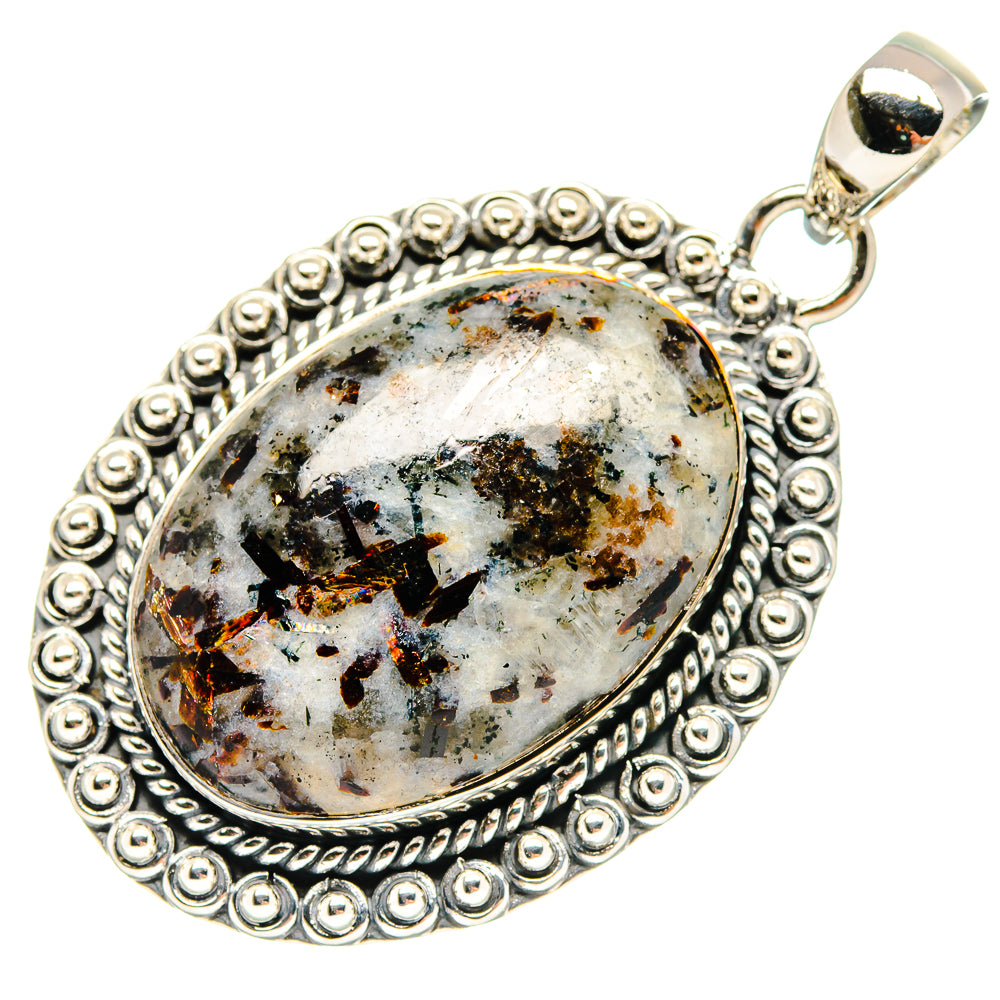 Astrophyllite Pendants handcrafted by Ana Silver Co - PD18182