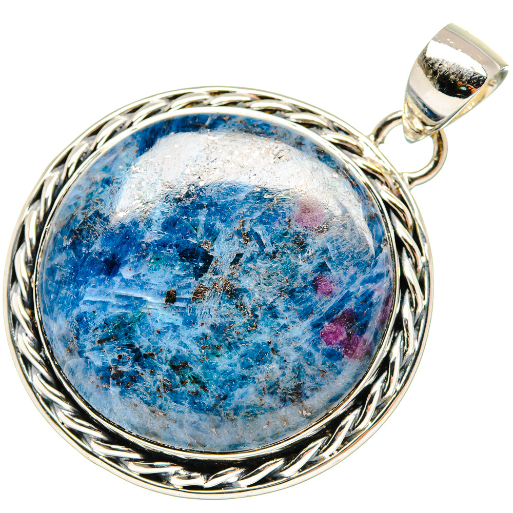 Ruby Fuchsite Pendants handcrafted by Ana Silver Co - PD18186