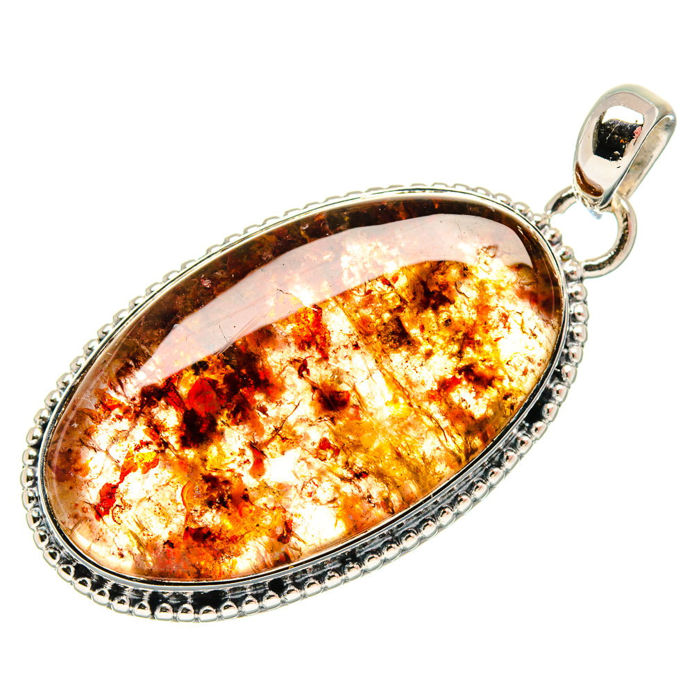 Sunstone Pendants handcrafted by Ana Silver Co - PD18193