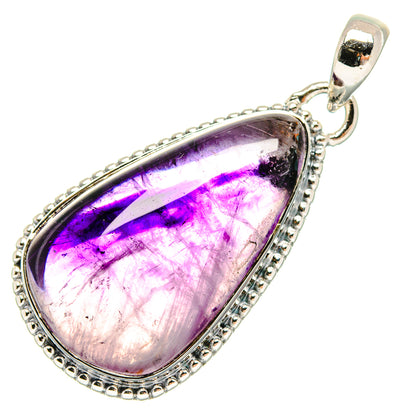 Chevron Amethyst Pendants handcrafted by Ana Silver Co - PD18197