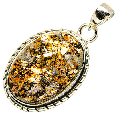 Astrophyllite Pendants handcrafted by Ana Silver Co - PD18198