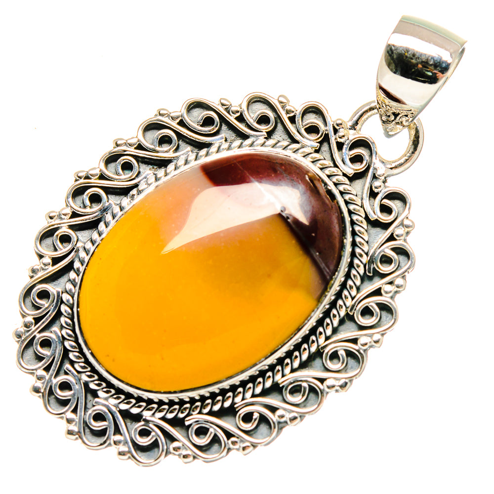 Mookaite Pendants handcrafted by Ana Silver Co - PD18202 - Photo 2