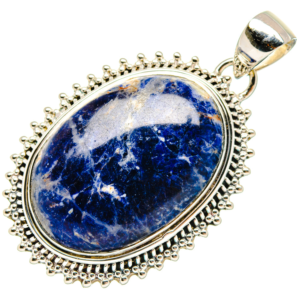 Sodalite Pendants handcrafted by Ana Silver Co - PD18211