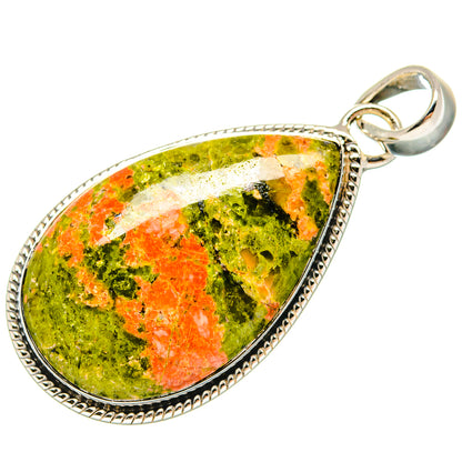 Unakite Pendants handcrafted by Ana Silver Co - PD18215 - Photo 2
