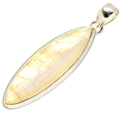 Rainbow Moonstone Pendants handcrafted by Ana Silver Co - PD18246