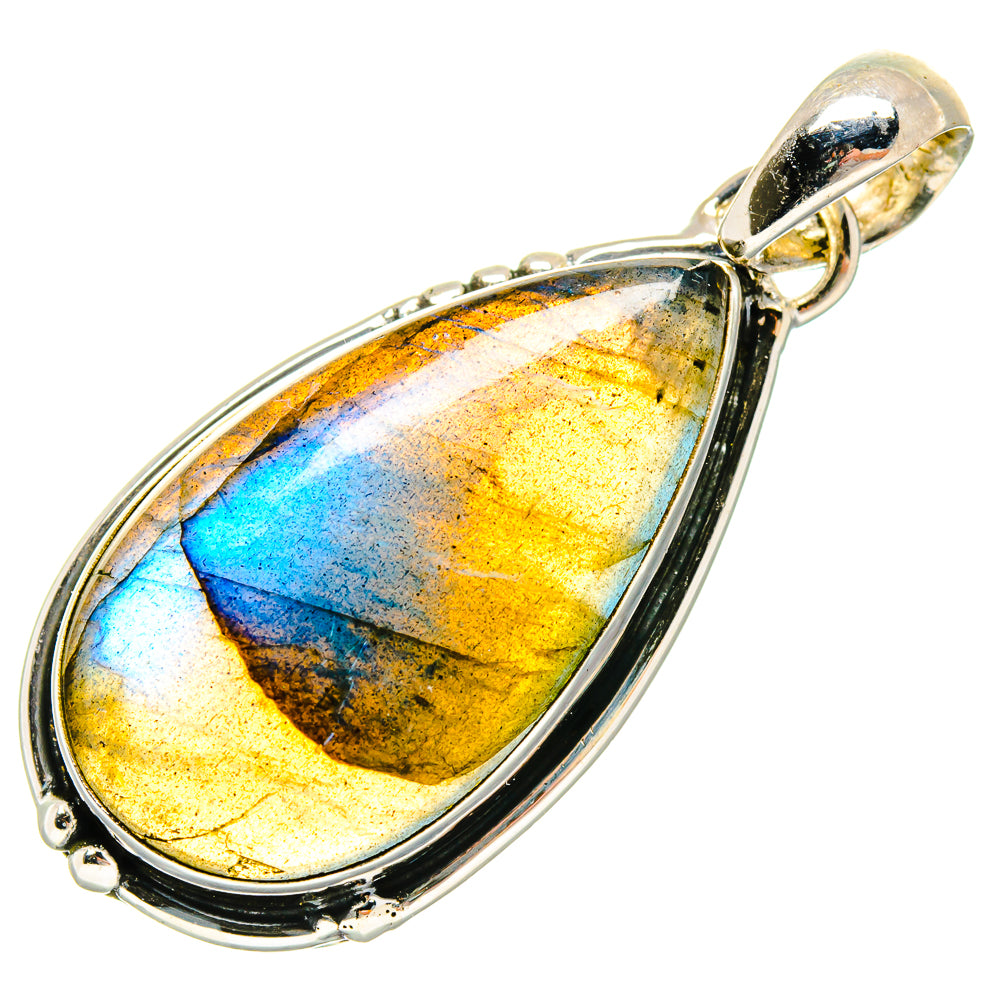 Labradorite Pendants handcrafted by Ana Silver Co - PD18249
