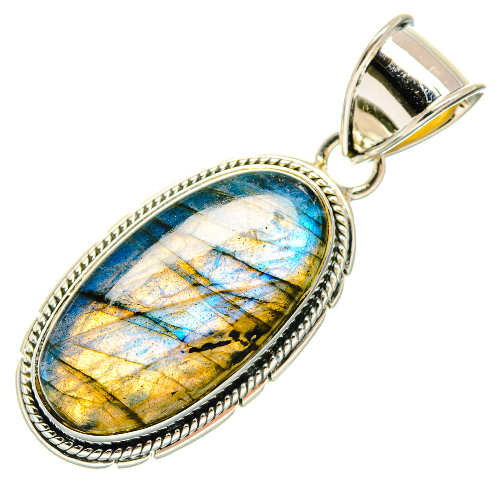 Labradorite Pendants handcrafted by Ana Silver Co - PD18264