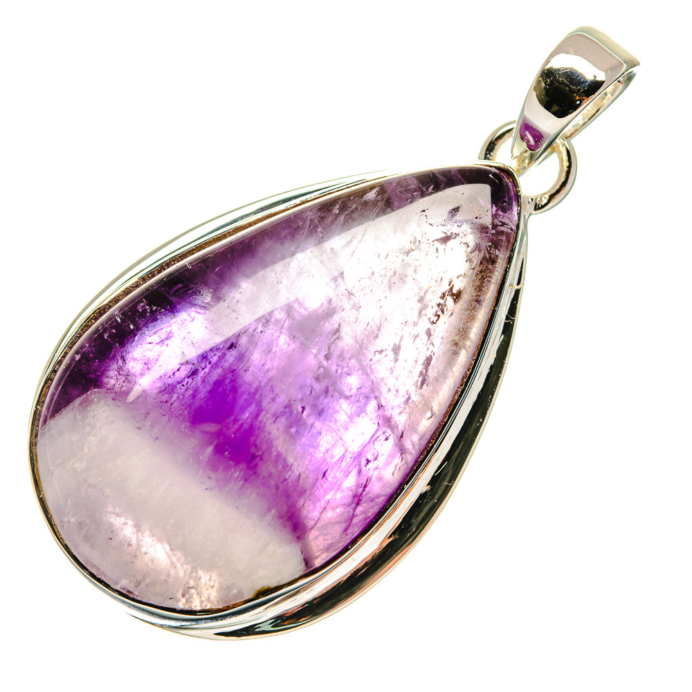 Chevron Amethyst Pendants handcrafted by Ana Silver Co - PD18267
